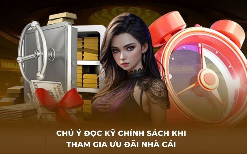 Chú ý đọc kỹ chính sách khi tham gia ưu đãi nhà cái